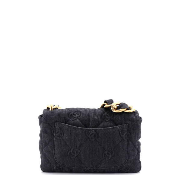 Chanel Funky Town Flap Bag Cc Embossed #171126C57B - Picture 4 of 7